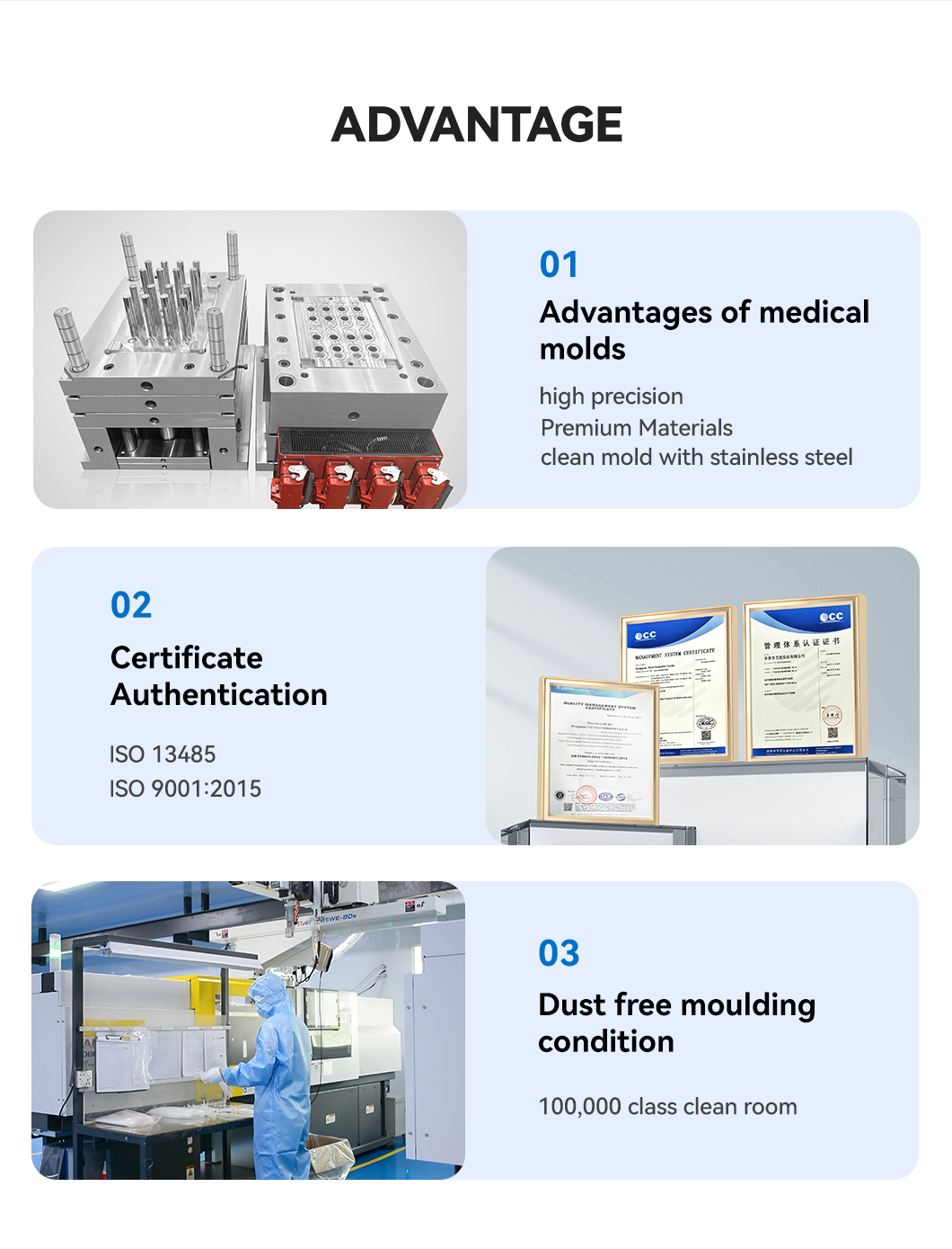 medical plastic mold medizinische Kunststoffform