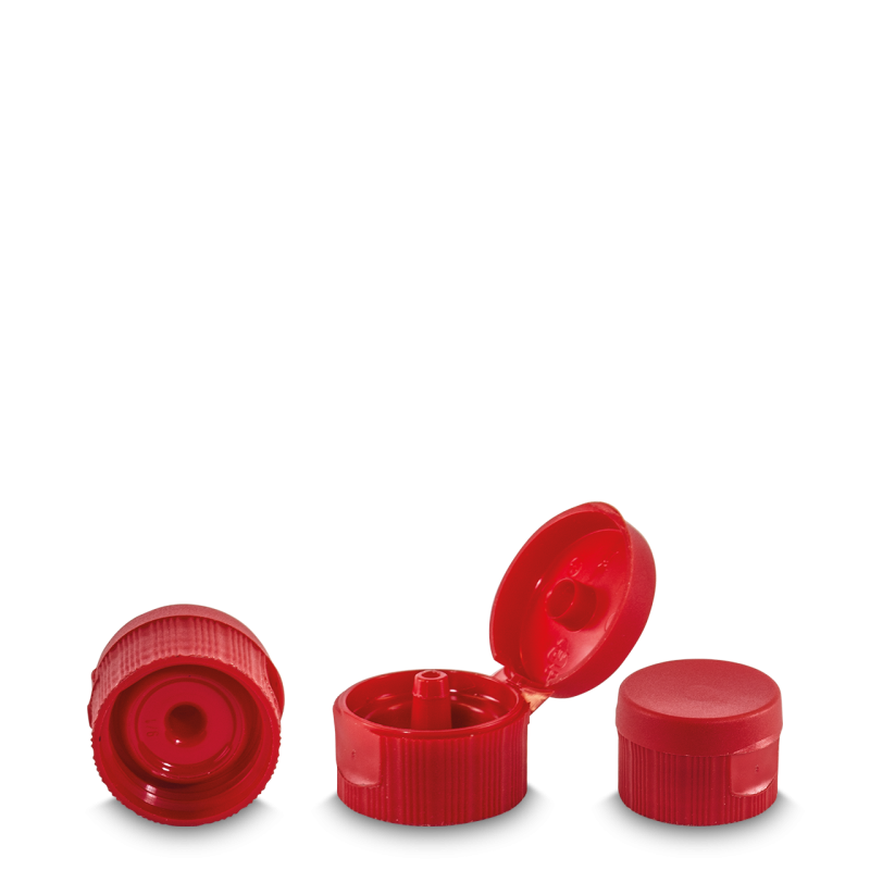 flip-top plastic cap Klappdeckel aus Kunststoff