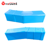 Spritzgussform für blaue PVC-Eckkabelkanäle aus Kunststoff: Verstellbarer Kabelschutzkanal