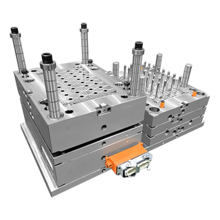 CNC Form Maker -Injektionsform für weiche Kunststoffkurznadel PA6 PE PC -Material