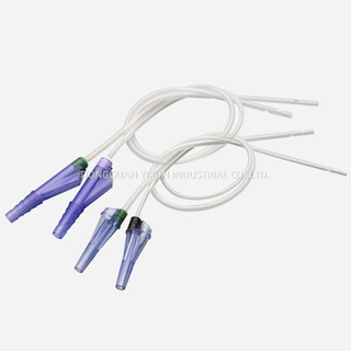 Medizinische Patientenversorgungsprodukt Saugkatheter y-Typ transparenter Steckerspritzform Form 