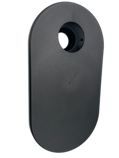 Präzisions-Spritzguss-Deckel für medizinische Geräte aus schwarzem Kunststoff