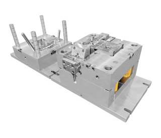  Formenbauer-Spritzgussform für TPU PA6 PE PC-Material 1+1 Kavität