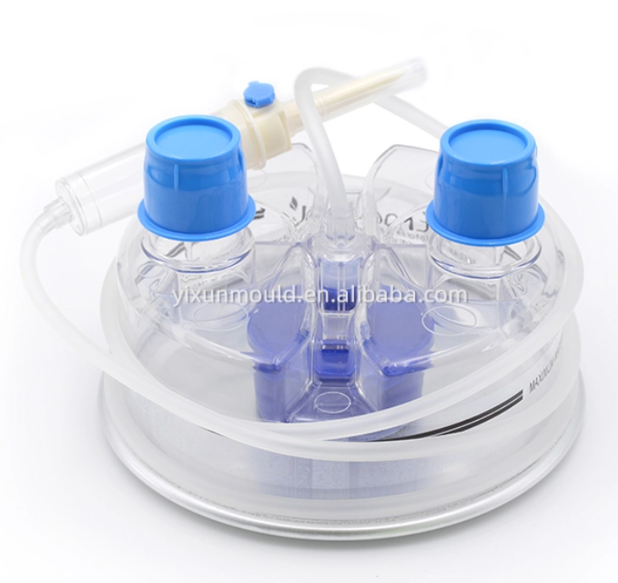 Medizinische Form mit mehreren Hohlr&auml;umen f&uuml;r Einweg-Verbrauchsmaterialien