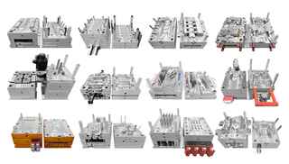Custom Moulding Service Spritzgegossene Verschlusskappe aus schwarzem Kunststoff mit integriertem Anschluss