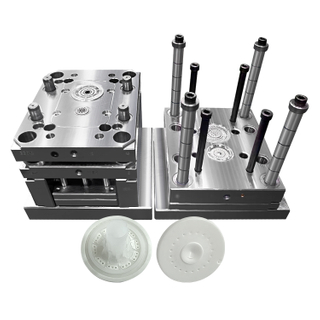1+1 Hohlrauminjektion Kunststoffform für Overmold TPU mit poliertem Finish