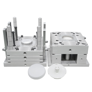 Plastikform kalter Läufer heißer Läufer Basis Basis Diffser PC ABS 1+1 Hohlräume