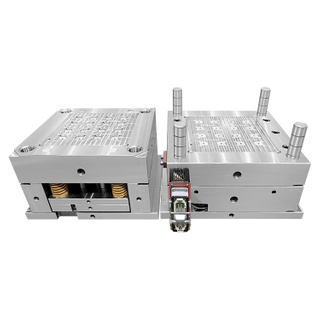 1*16 CNC Form Maker -Injektionsform für PP+30% Faserfüller PA6 recyceltes Hüftenmaterial