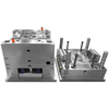 Kundenspezifische hochpräzise 2-Kavitäten-ABS-Spritzgussform mit UV-Schutz Pin Point Gate 3-Platten-Formstahl HRC48-52-Form