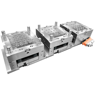 Kundenspezifischer, hochpräziser 16-Kavitäten-Hot Sprue Submarine Gate PP-Filter mit Mesh-Kunststoff-Spritzgussform
