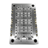  PP-Material, 1 x 32 Hohlräume, direktes U-Boot-Tor, 1,2344 HRC46-48, Stahlstruktur, VDI 24#, 1 mm transparente Kunststoff-Positionierungsklammern, Kunststoffspritzguss