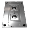 1*2 Hohlraum PE 1.2083ESR HRC48-52 Formstahl-Kunststoffform Direct Gate Pass ISO9001 Haushalts-Kunststoffteile-Formteil
