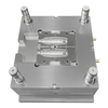 1*2 Hohlraum-Industrieform PP TPE 2-Pin-Spitze 1,2344 HRC48-52 Stahltextur VDI 24# Kunststoffspritzgussform 