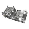 2+2 ABS-Material Horn Gate-Seite 1.2083ESR HRC48-52 Stahl Polierstruktur Kleine Gesichtsabdeckungsform 