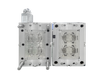 1*4 POM Heißkanal 4 Punkte Tor S7 HRC54-56 Form Stahl VDI24 Form Finish ISO9001 Kunststoff Industrieteilform 