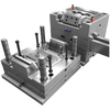 Kundenspezifische hochpräzise 2-Kavitäten-ABS-Spritzgussform mit UV-Schutz Pin Point Gate 3-Platten-Formstahl HRC48-52-Form