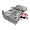 1*2 Hohlraum PP TPE 2-Pin Spitze 1,2344 HRC48-52 Vorder- und Rückseite Textur VDI 24# Form für Kunststoffspritzgussform