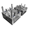 1+1 Hohlraum PA66+30GF Pin-Point-Anguss 1.2344 HRC48-52 Stahl VDI27-30 Oberflächenfinish Industrieformen Hochwertiger Kunststoffbehälterdeckel-Spritzguss