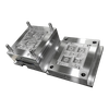 2+2 ABS-Material Horn Gate-Seite 1.2083ESR HRC48-52 Stahl Polierstruktur Kleine Gesichtsabdeckungsform 