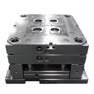 1*4 PC Großes Angusshorntor 1.2083ESR HRC48-52 Stahlkern Ölstein-Finish Elektrogeräte-Steuerplatinengehäuse Spritzgussform 