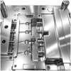 1*4 PP-Material S136 HRC48-52 Formstahl polierter Hohlraum-U-Boot-Anguss, gebogener Anschluss mit Ventil, kundenspezifisches Formteil