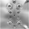  1*4 Hohlraum PA66 Pin-Point Gate 2344 HRC48-52 Stahl SPI-B2 Textur Kunststoff-Schneckenform 