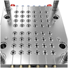 PP 1*48 Formhohlraum für medizinische Verbrauchsmaterialien, Seitentor mit großem Anguss S136 HRC48-50, Formung von Stahlhohlraum und Kernpolitur, 3-ml-Spritze, medizinisches Formen