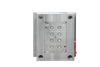 1*8 Hohlraum S136 HRC48-52 Stahl-U-Boot-Tor PP gerader Steckverbinder Spritzguss-Kunststoffform 
