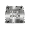 1*4 Formhohlraum ABS-Material Großer Anguss U-Boot-Tor 1.2083ESR HRC50-52 Polnischer Formstahl Schalttafel Kundenspezifisches Formteil 