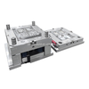 2+1+1 Formhohlraum FDA-Qualität ABS Seitentor U-Boot-Läufer 738H HRC35-40 Stahl SPI B2 Textur Kunststoffplattenform 