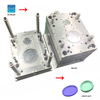 Präzise Tolrance Control Pin Point Platte LKM2344 HRC48-52 Form Stahl Transparent PC Große und kleine Linsenform