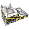 1+1 Hohlraum ABS-Material Großes Angusshorn 738H HRC35-40 Formstahl VDI 24 Formfinish Ladebasis Spritzgussform 
