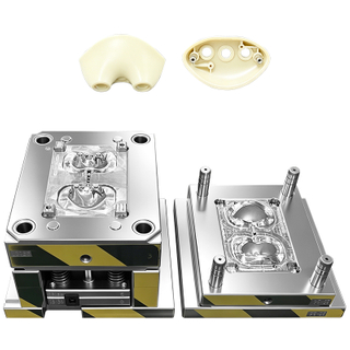 1 x 2 Hohlräume, medizinisches ABS, große U-Boot-Torform, 738H HRC35-40 Stahl, VDI 24-Finish, Lasergehäuse, Kunststoff-Spritzgussform