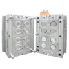 1*8 Hohlraum ABS Material 2083ESR HRC48-52 Form Stahl polierte Form Universal-Frontplattenform