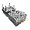 1+1 Hohlraum PA66+30GF Pin-Point-Anguss 1.2344 HRC48-52 Stahl VDI27-30 Oberflächenfinish Industrieformen Hochwertiger Kunststoffbehälterdeckel-Spritzguss