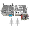 PA12 1*2 Formhohlraum Direkter gerader Anschnitt 1.2083ESR HRC48-52 Formstahl SPI-A3 und VDI-18 Finish Medizinischer Filter Medizinisches Formen