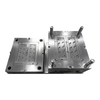 ABS 1*2 U-Boot-Tor 2-Platten-Formhohlraum und strukturierte Kernoberfläche 3-Positionen-Oberflächenmontagekasten Rückabdeckung Kunststoff-Industrieformen