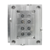 1*8 Hohlraum S136 HRC48-52 Stahlspritzguss-Kunststoffform S136 HRC48-52 Stahl polierte Form Finish PC-Kunststoff-Anschlussform