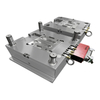 1*2 Hohlraum PP TPE 2-Pin Spitze 1,2344 HRC48-52 Vorder- und Rückseite Textur VDI 24# Form für Kunststoffspritzgussform