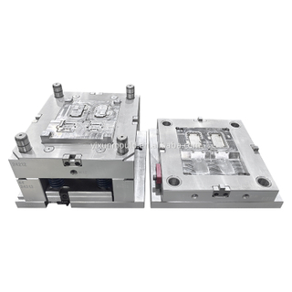 2+1+1 Formhohlraum FDA-Qualität ABS Seitentor U-Boot-Läufer 738H HRC35-40 Stahl SPI B2 Textur Kunststoffplattenform 