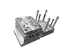 Strenge Kontrolle des Aussehens 1+1 HDPE- und TPU-Umspritzung mit Kunststoffkappenform, einstufige integrierte Spritzgussform 