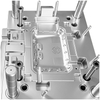 1*1 Hohlraum VDI-27 Kernform Polierte Oberfläche PA6+30GF Material Pin Point Gate 738 HRC30-35 P20 HRC28-38 Stahl Kundenspezifisches Kunststoffgehäuse Teilschale Kunststoffformung und Werkzeuge