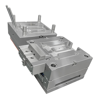 1*2 Hohlraum-Industrieform PP TPE 2-Pin-Spitze 1,2344 HRC48-52 Stahltextur VDI 24# Kunststoffspritzgussform 